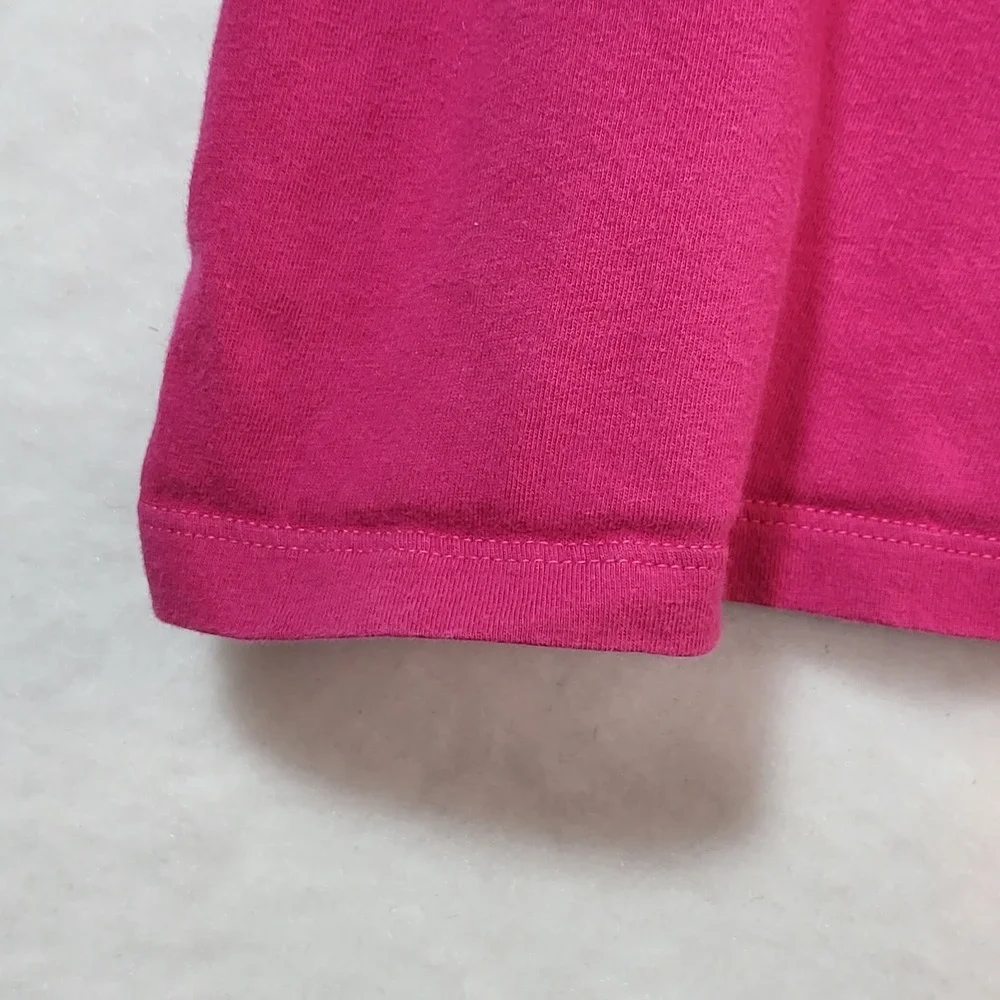 Nike Girls Pink Sweet Like Victory Graphic T-Shirt Size Medium‎ M Short Sleeve